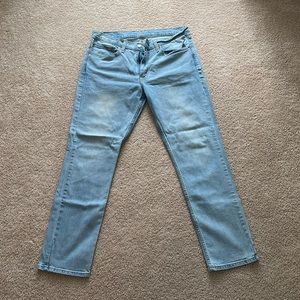 511 Levi’s, wore once 34x32
